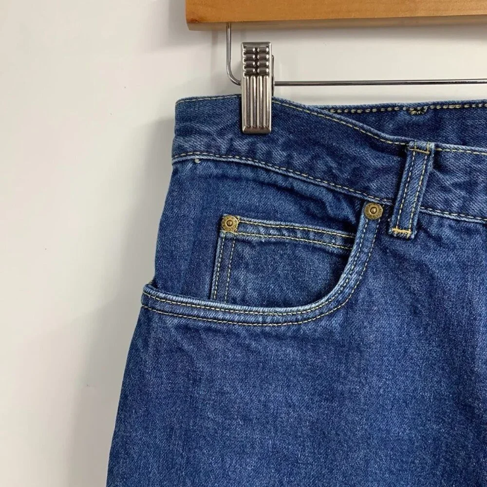Cacharel Men's 80's 90's Vintage Cotton Straight Leg‎ 5 Pocket Jeans Size 30x32